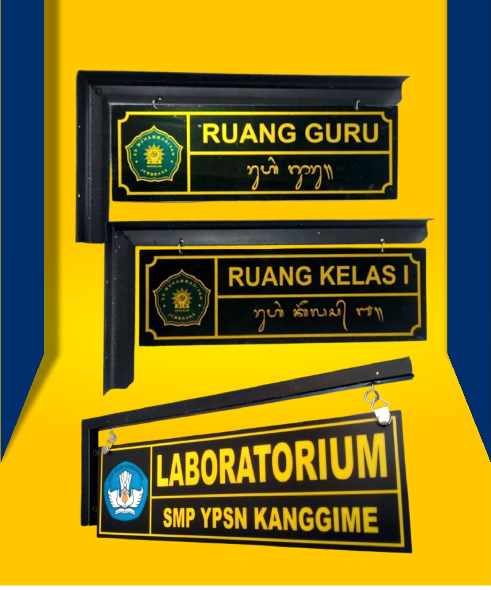 bikin papan nama sekolah di bali