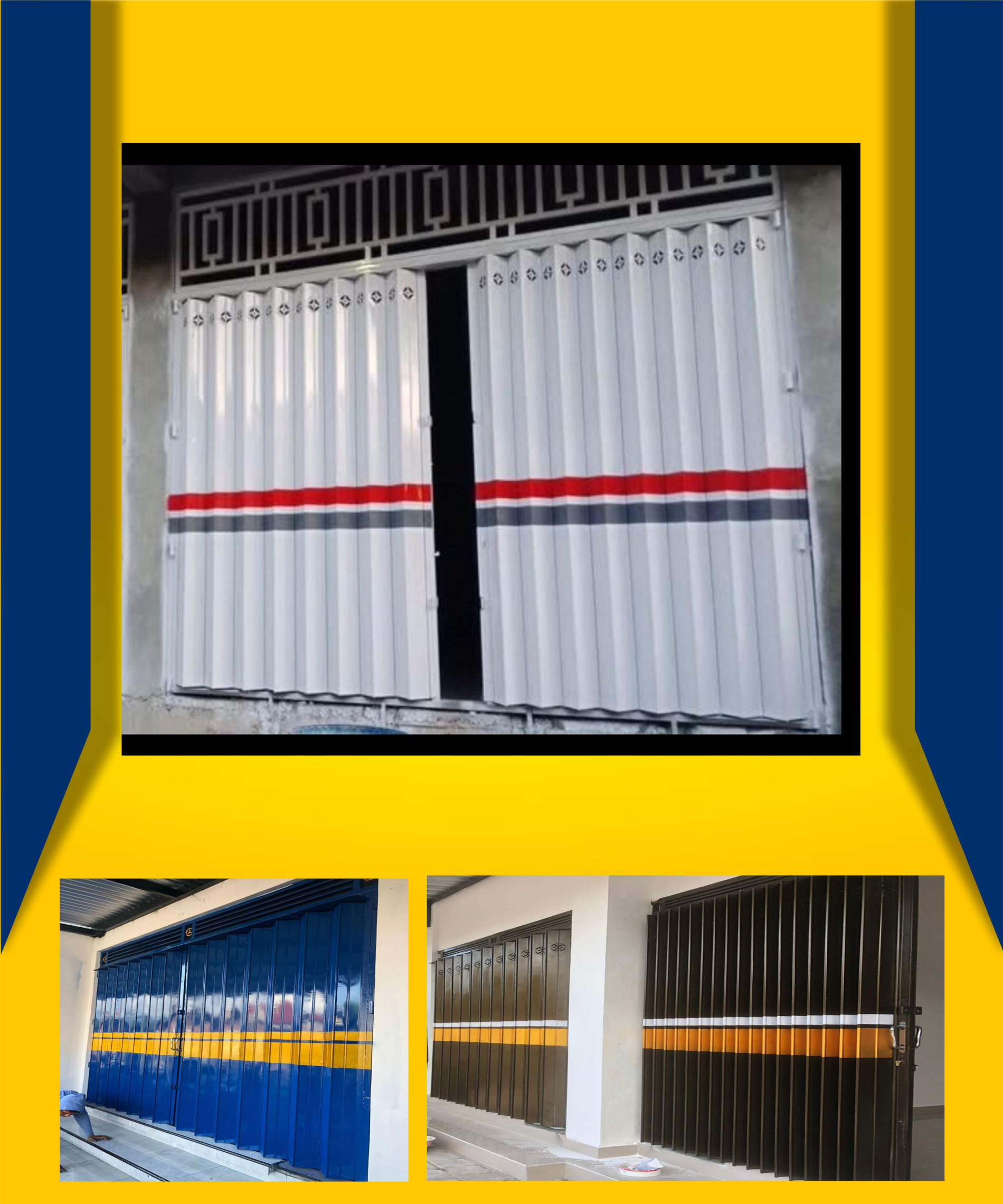 Pintu Harmonika murah di  Bali