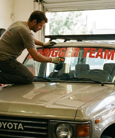 sticker kaca depan mobil kubutambahan