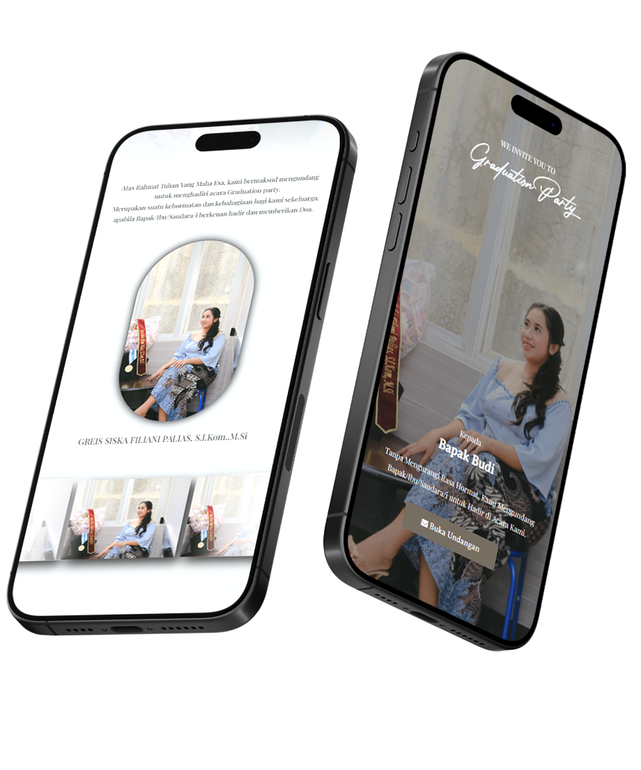 undangan onlin  Wisuda UP Ujian