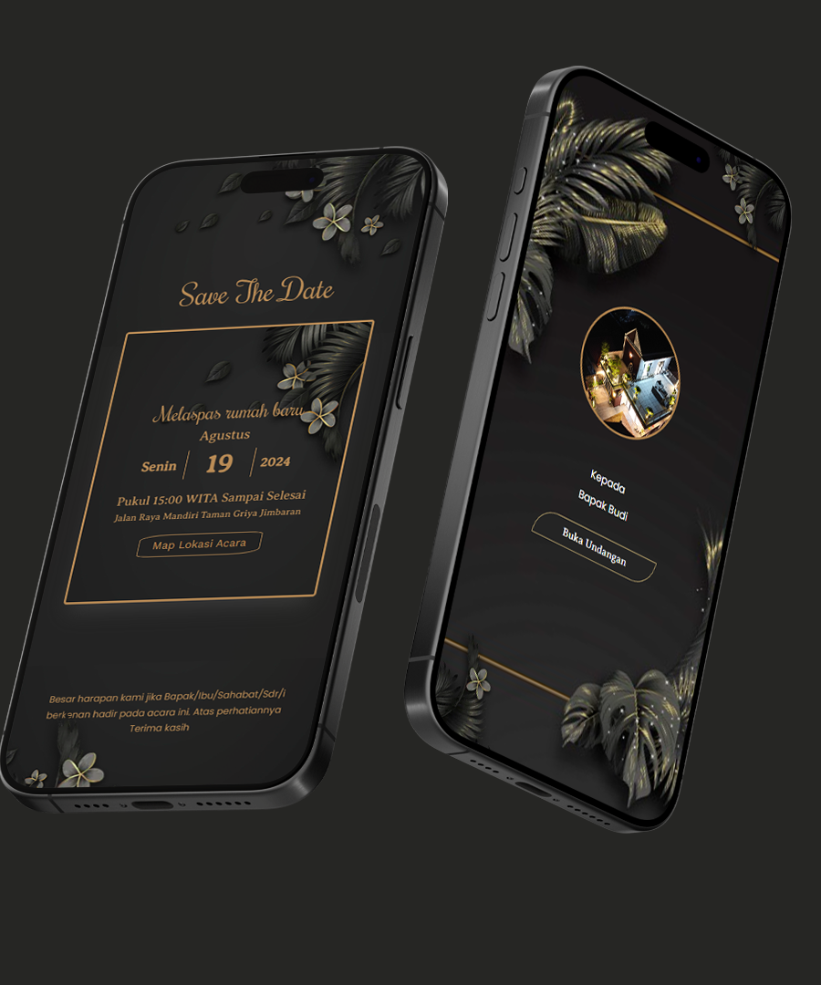 undangan online Melaspas rumah baru termurah di bali